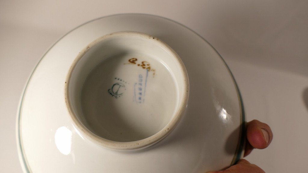 Camille Tharaud, Art Deco Porcelain Cup, Limoges-photo-2