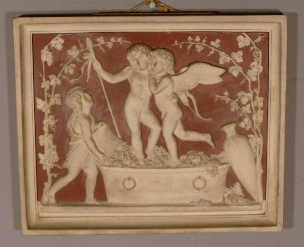After Thorvaldsen, Neoclassical Sculpture In Terracotta, Manufacture Peter Ipsen Around 1830-photo-2