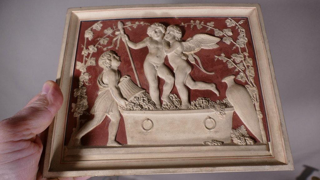 After Thorvaldsen, Neoclassical Sculpture In Terracotta, Manufacture Peter Ipsen Around 1830-photo-5