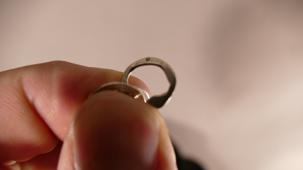 Collier Cha&icirc;ne Vintage En Argent Massif, &eacute;poque 1970-photo-3