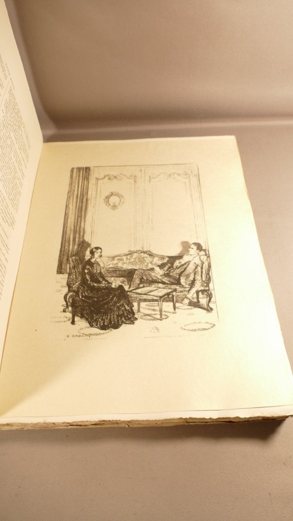 1923 Jane Eyre De Charlotte Bronté, Rare Livre 105/425 Litho De Ethel Gabain-photo-6