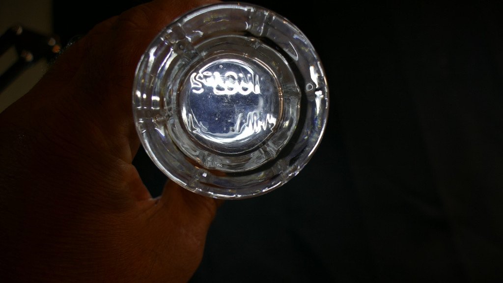 Saint Louis XIX ème, 5 Verres à Eau Ou à Bière Au Bélier En Cristal-photo-5