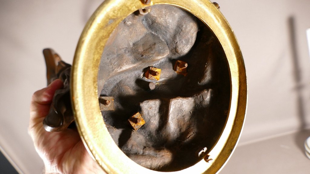 Diane Chasseresse Par Levasseur, Sculpture En Bronze Patiné, époque Fin XIX ème-photo-3