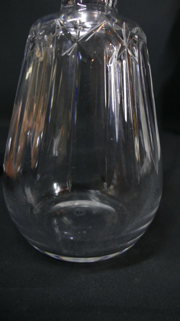 Baccarat Buckingham, Carafe à Vin Ou Cognac En Cristal Taillé, époque Début XX ème-photo-3