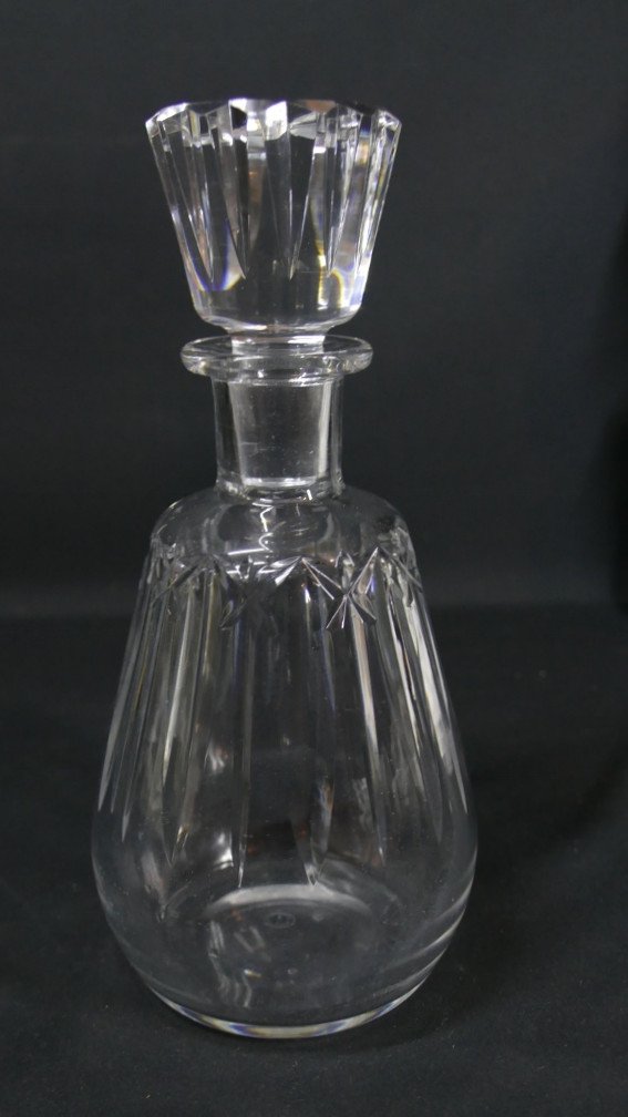 Baccarat Buckingham, Carafe à Vin Ou Cognac En Cristal Taillé, époque Début XX ème