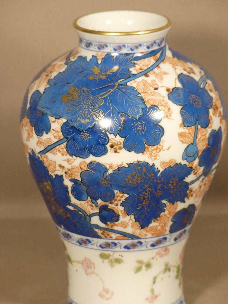 Haviland Dammouse, Rare Vase édition Limité En Porcelaine De Limoges-photo-2