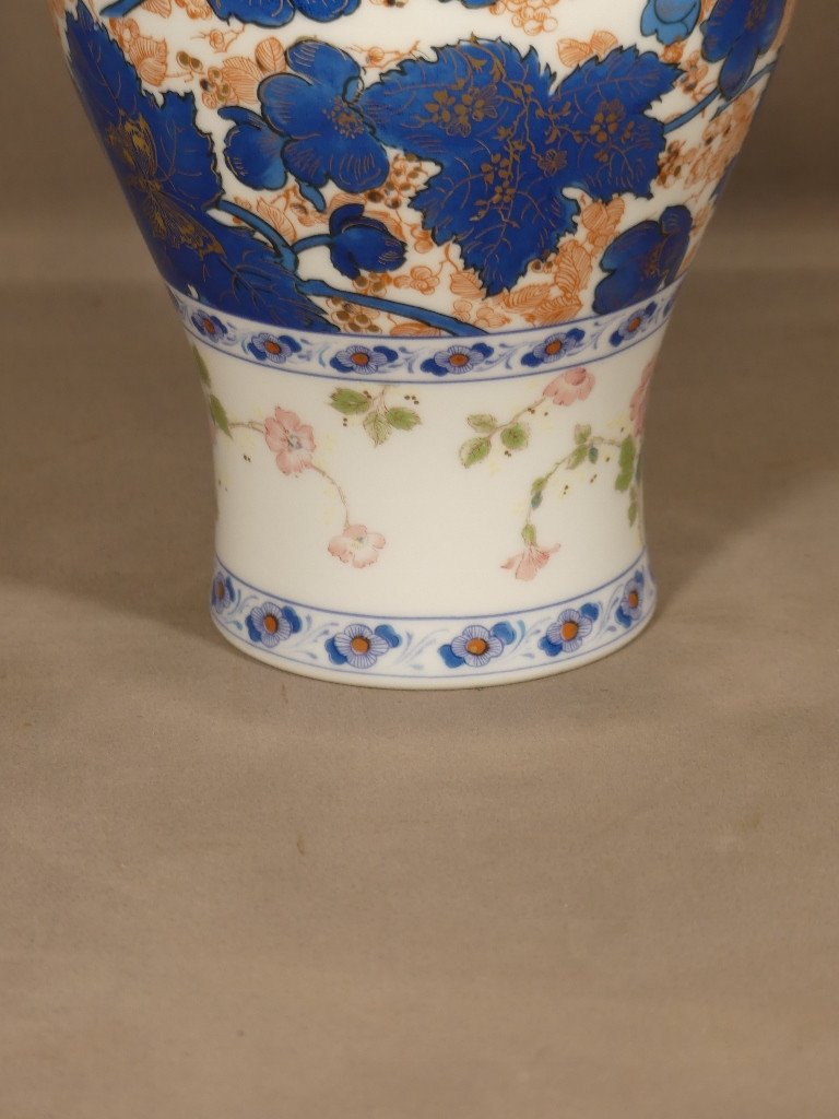 Haviland Dammouse, Rare Vase édition Limité En Porcelaine De Limoges-photo-3