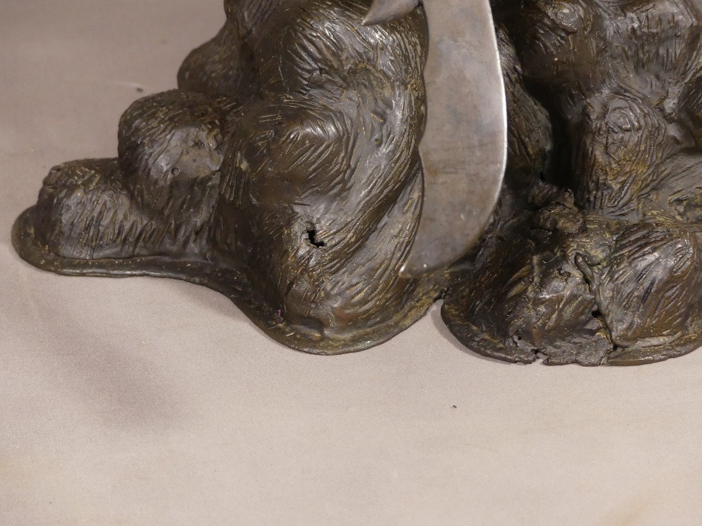 Chinese Bronze 18th Century, Guan Gong, Guan Yu, God Of War And Wealth, China-photo-3