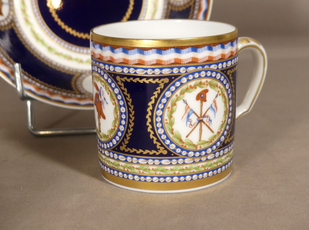 Tasse De Lumi&egrave;re, Raynaud Porcelaine Limoges, R&eacute;volution, Franc Ma&ccedil;onnerie-photo-2