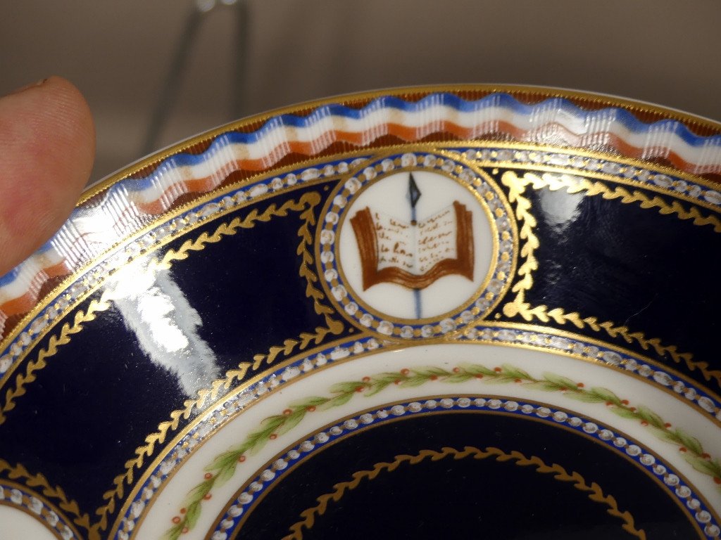 Tasse De Lumi&egrave;re, Raynaud Porcelaine Limoges, R&eacute;volution, Franc Ma&ccedil;onnerie-photo-6