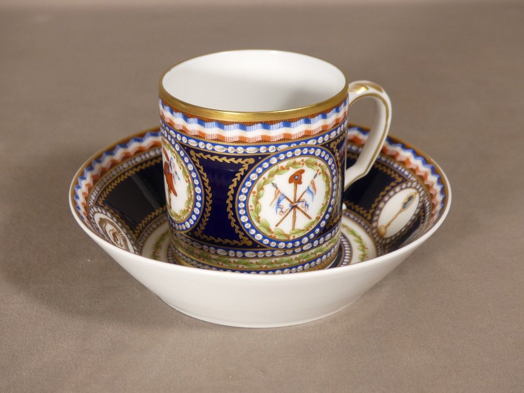 Tasse De Lumi&egrave;re, Raynaud Porcelaine Limoges, R&eacute;volution, Franc Ma&ccedil;onnerie-photo-8