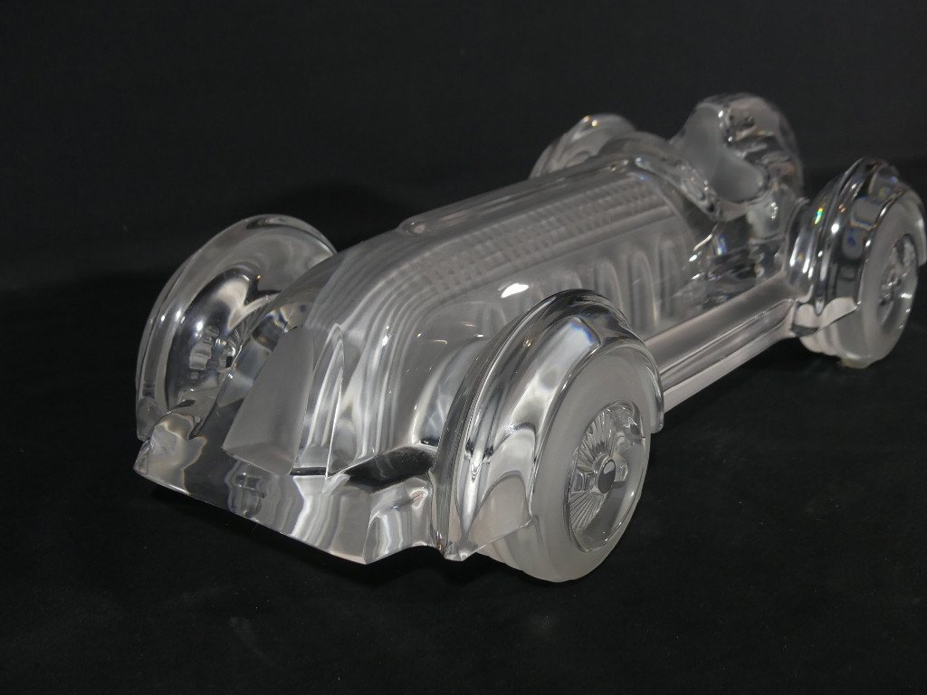 Single-seater Le Mans In Crystal Daum France, Car Created By Xavier Froissard In 1986-photo-1