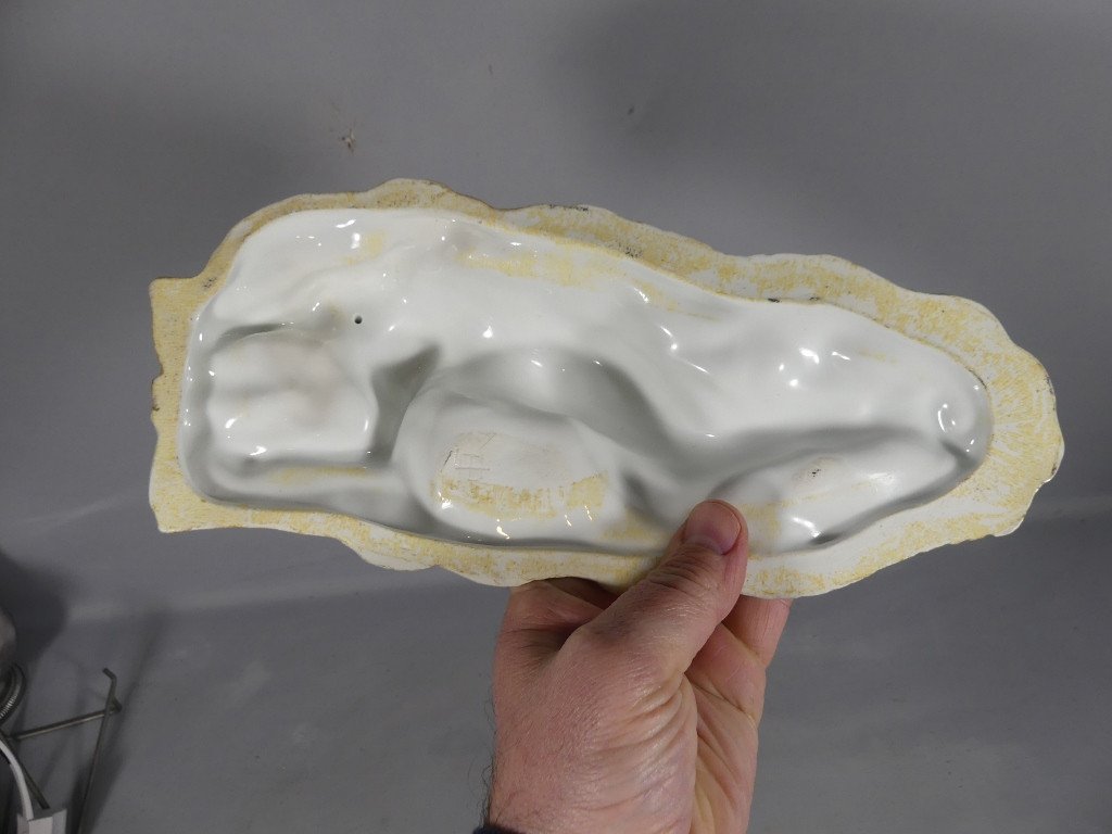 Antonio Faleri, La Liseuse,  Statuette En Porcelaine De Limoges époque Art Nouveau-photo-6