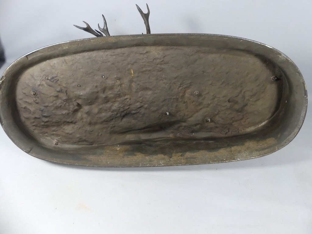 Fighting Deer After Pj Mene, Large Bronze Group With Brown Patina, Early 20th Century-photo-8