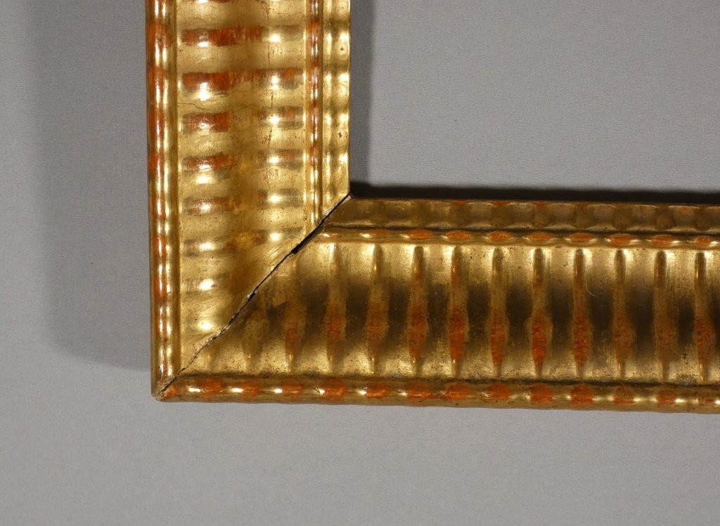 Louis Philippe Giltwood Channel Frame, 19th Century-photo-2