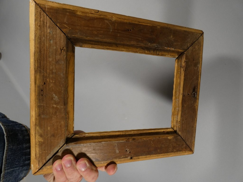 Louis Philippe Giltwood Channel Frame, 19th Century-photo-5