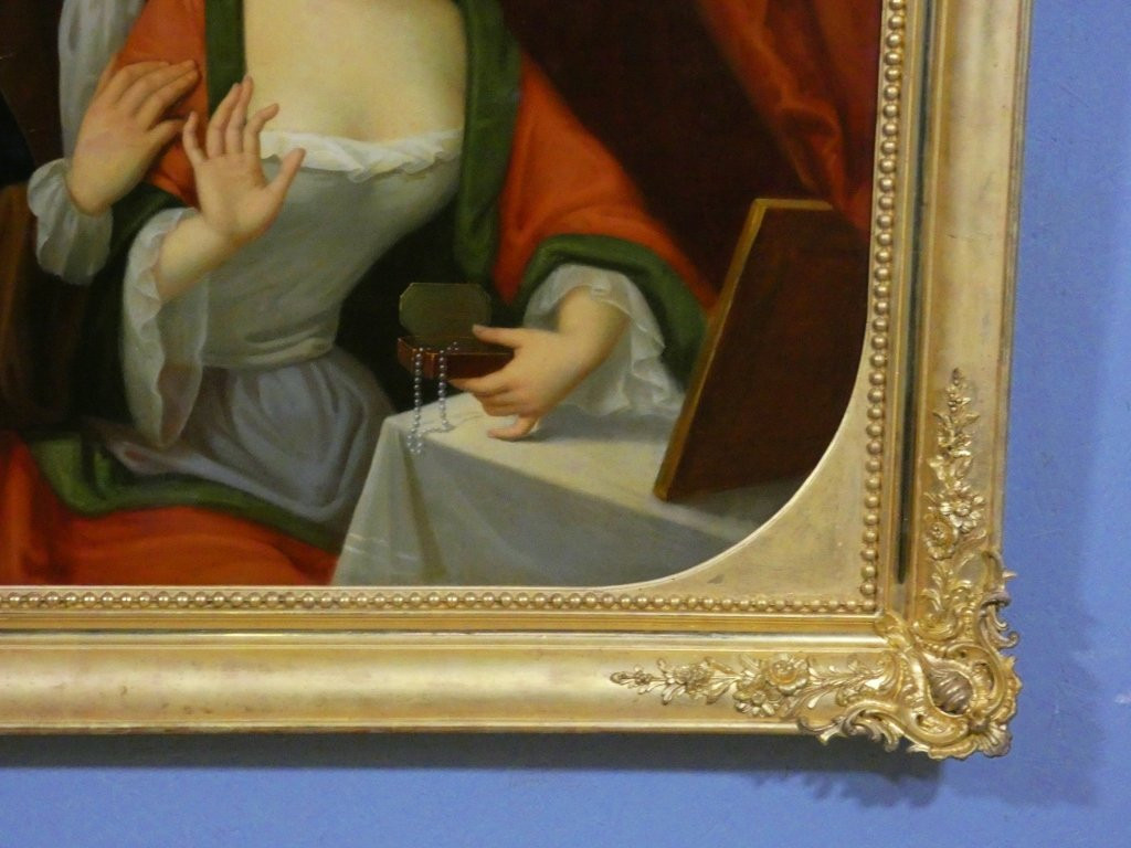 Portrait Of Jacques Clemenceau And His Wife, Gentleman Of The Household Of The Prince Of Condé-photo-2