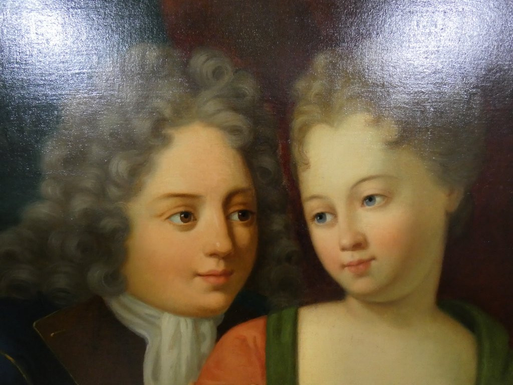 Portrait Of Jacques Clemenceau And His Wife, Gentleman Of The Household Of The Prince Of Condé-photo-6