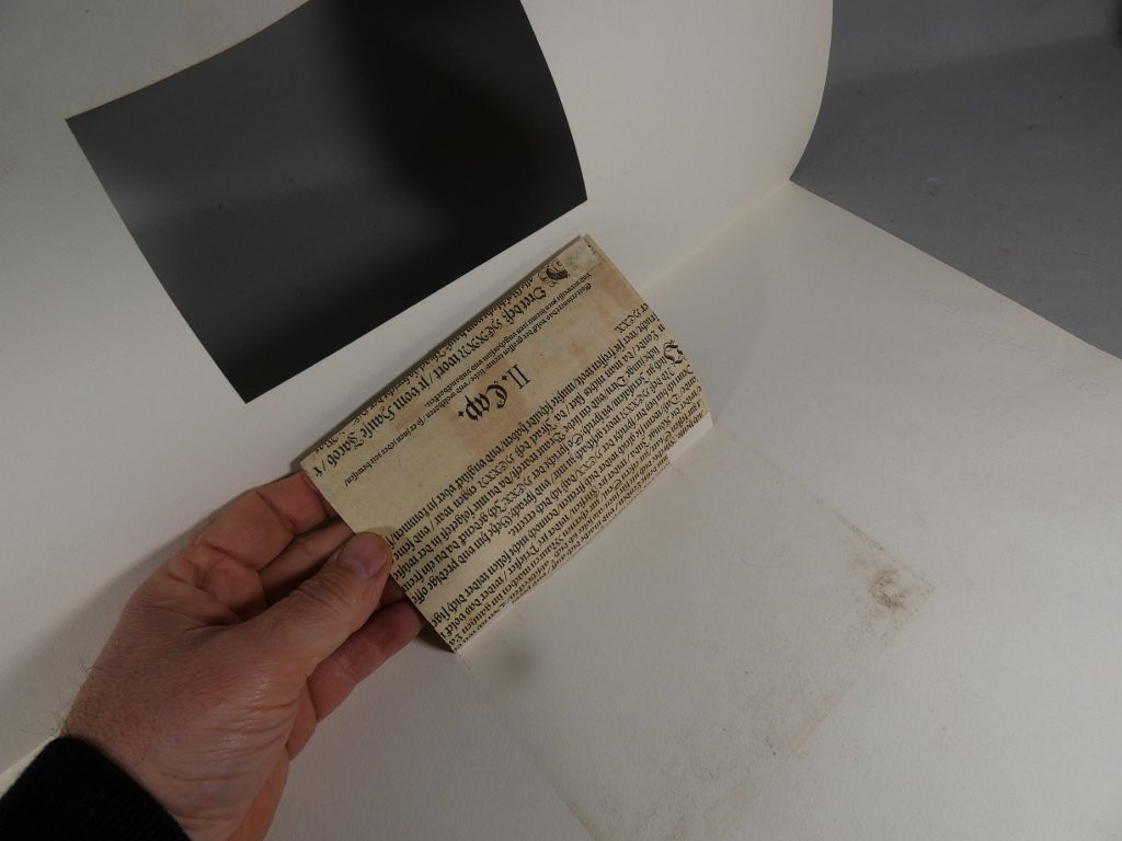 Gravure colorée d'époque XVI ème siècle, bois allemand, scène de la Bible-photo-5