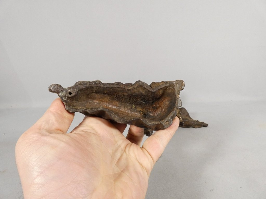 Paire de statuettes en fonte dans le goût de la Renaissance, époque XIX ème-photo-4