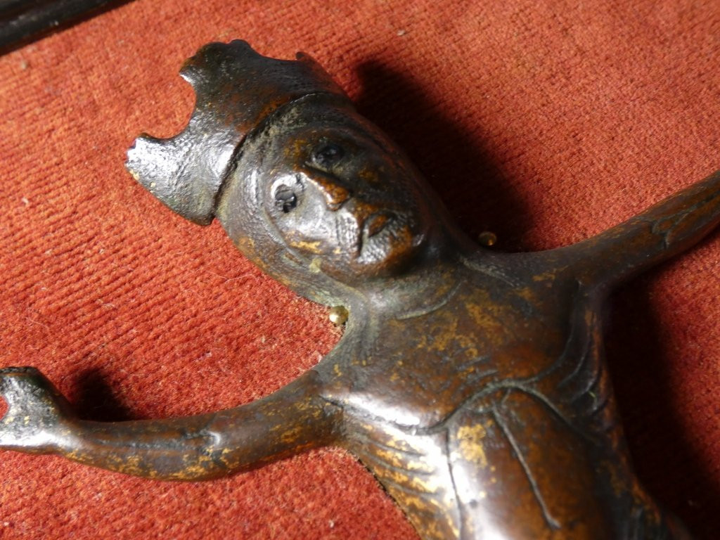 Limoges 13th Century, Champlevé Enamelled Copper Christ, Enamel, Enamels, Middle Ages-photo-6