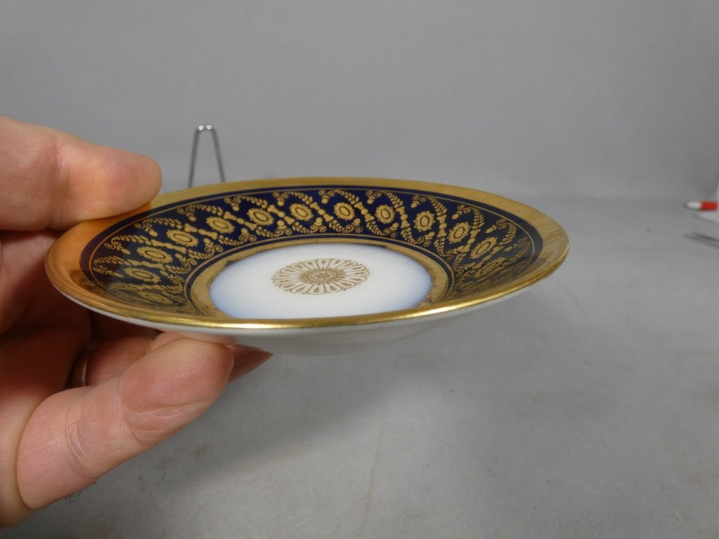 Schoelcher, tasse litron de collection en porcelaine de Paris époque Empire, début XIX ème-photo-5