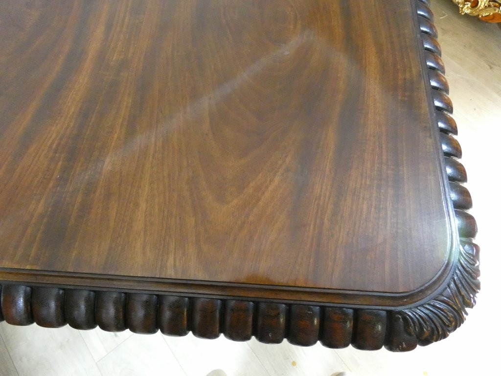 Rosewood Dining Or Library Table, England Early 19th Century-photo-2