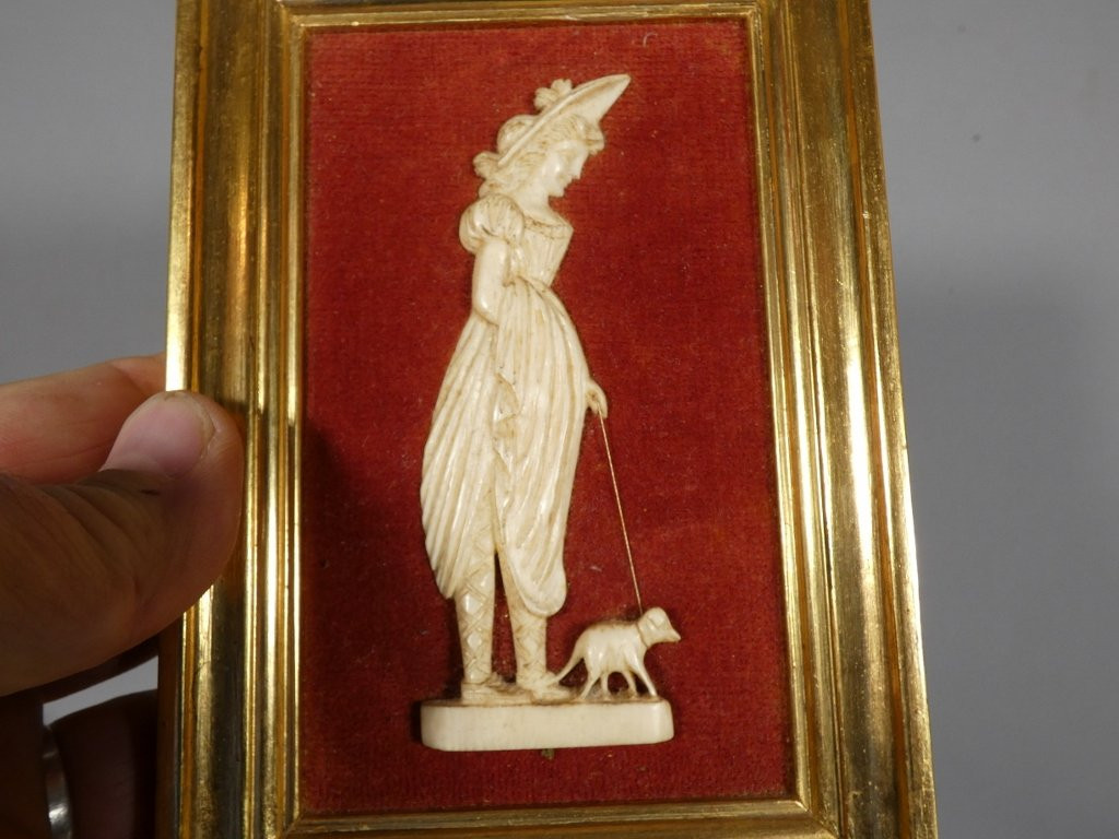 Incroyable et merveilleuse, paire de profils de style Directoire, époque début XX ème-photo-2