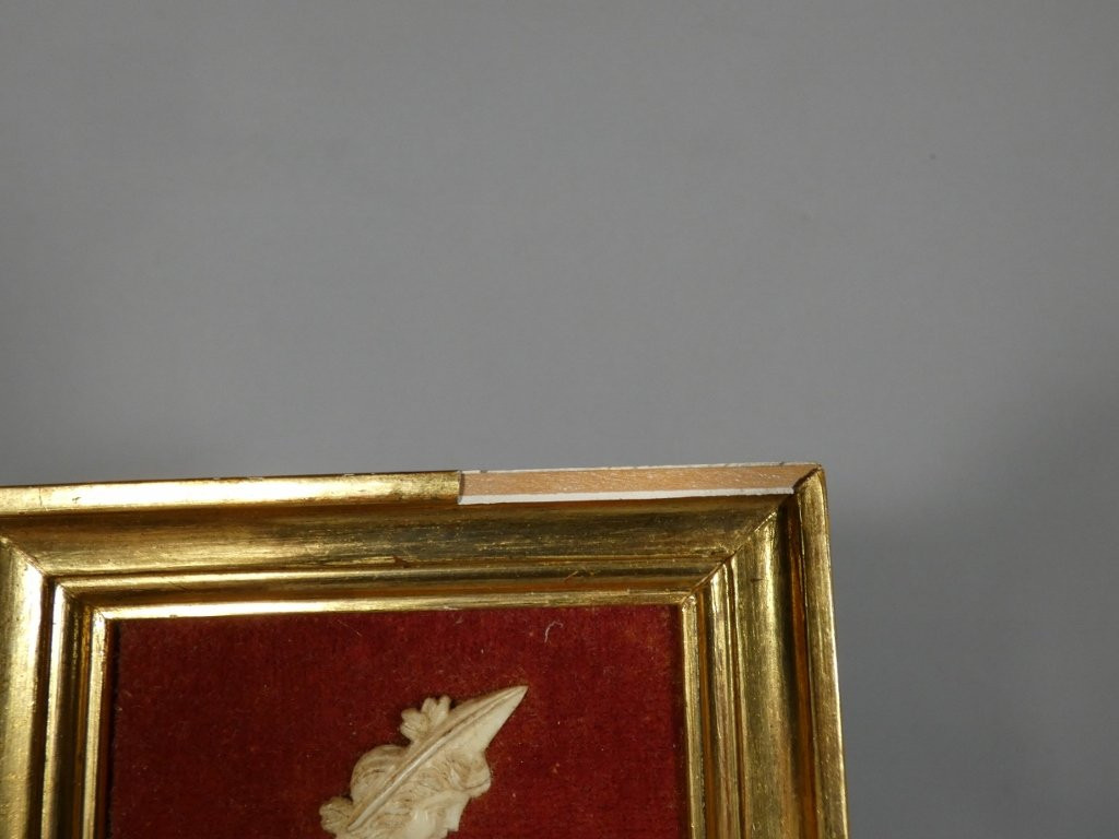 Incroyable et merveilleuse, paire de profils de style Directoire, époque début XX ème-photo-4