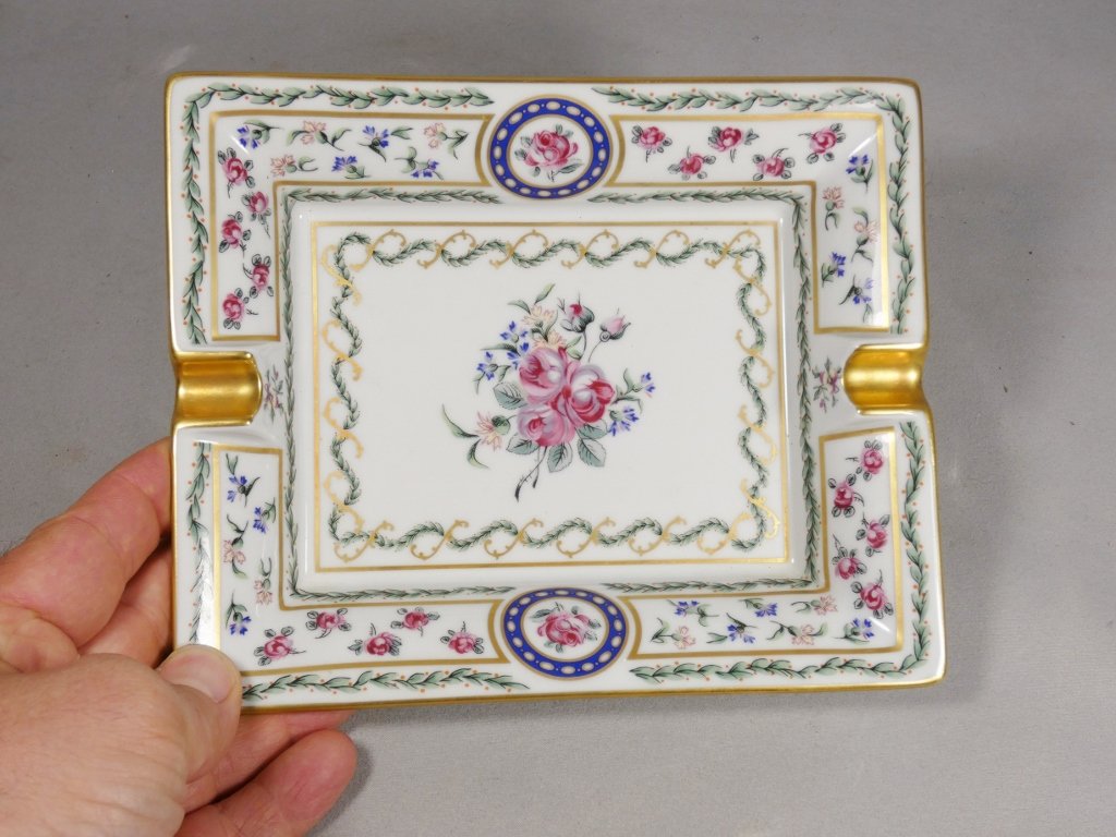 Haviland Louveciennes, Trianon-style Porcelain Pocketknife, Limoges-photo-3