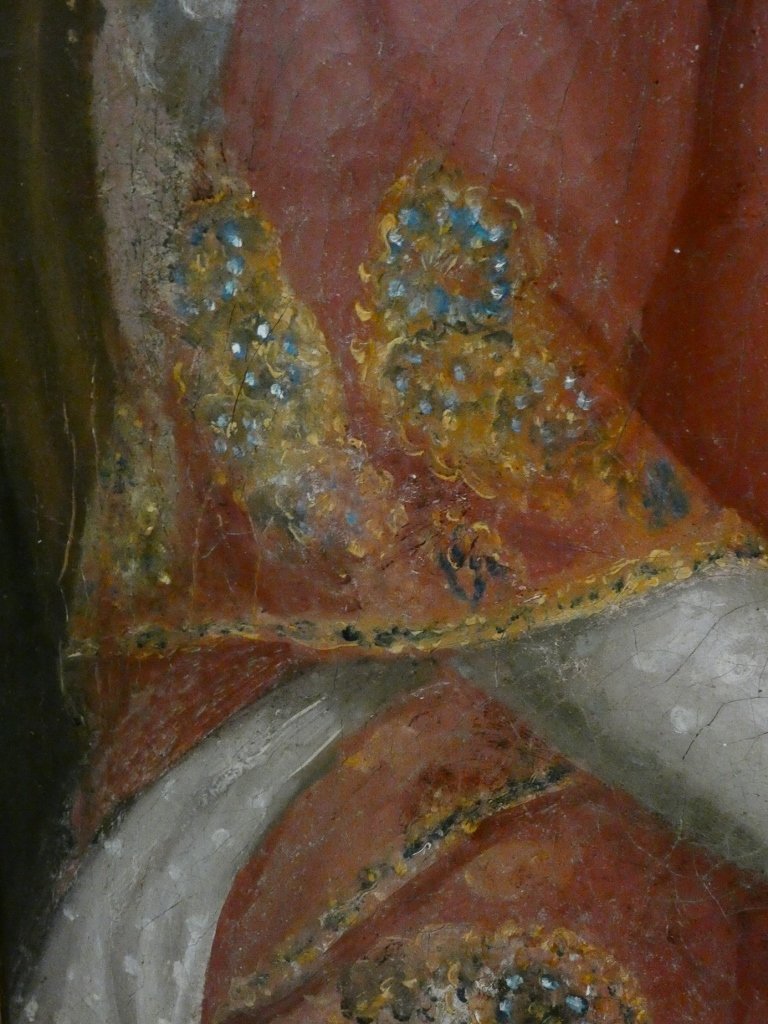 Portrait de Dame à l'Éventail – Époque Empire / Restauration, début XIXe siècle-photo-4