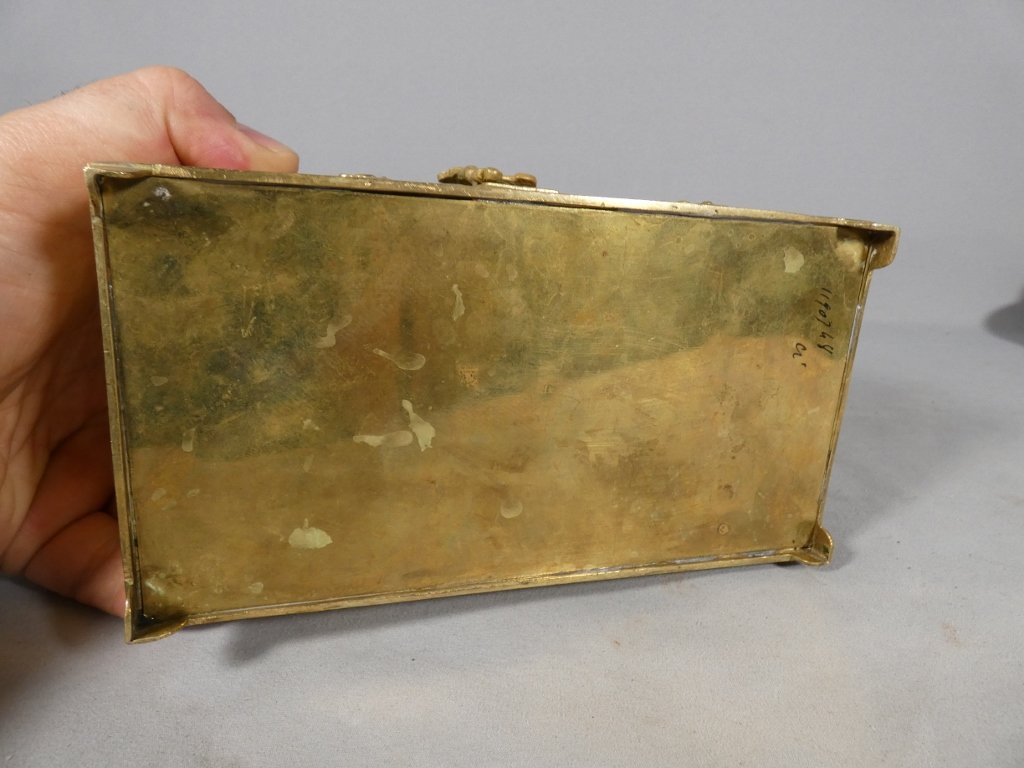 Coffret en bronze doré de style néo-gothique, XIXe siècle-photo-8