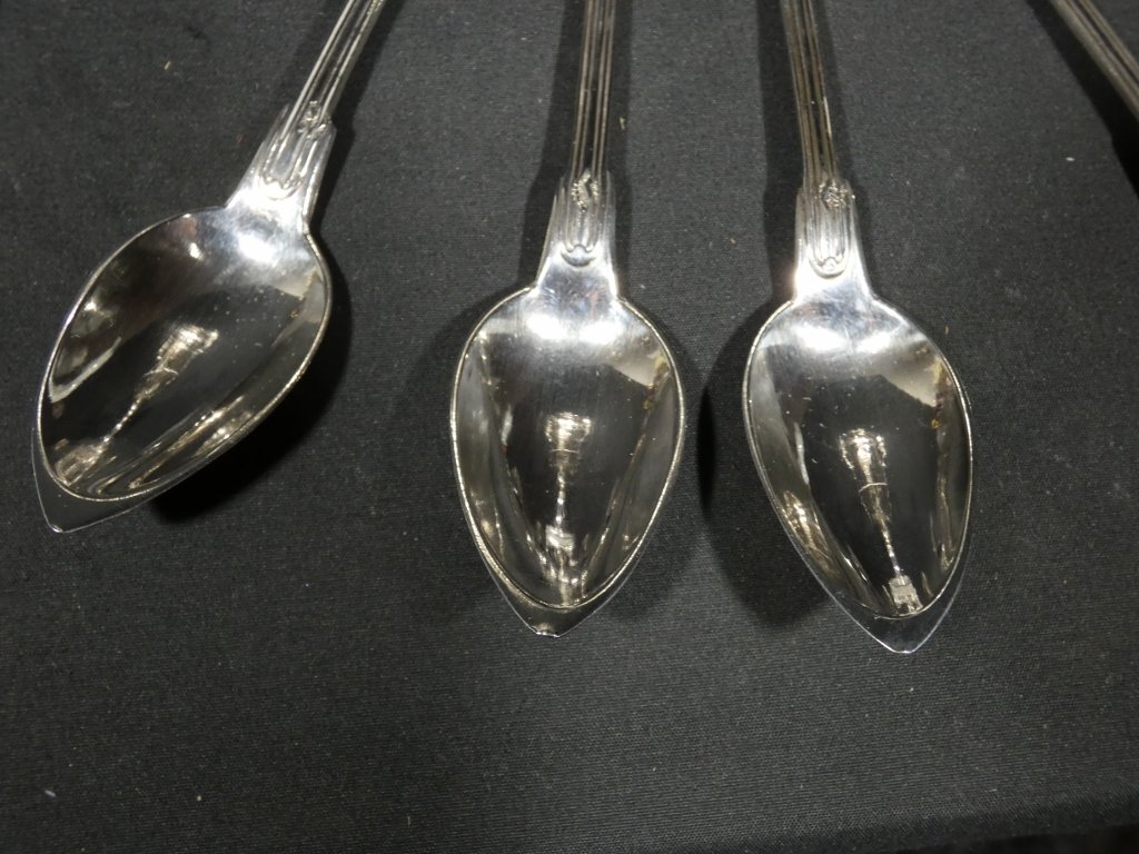 Confiturier en argent massif et cristal &eacute;poque Restauration, d&eacute;but XIX &egrave;me-photo-5