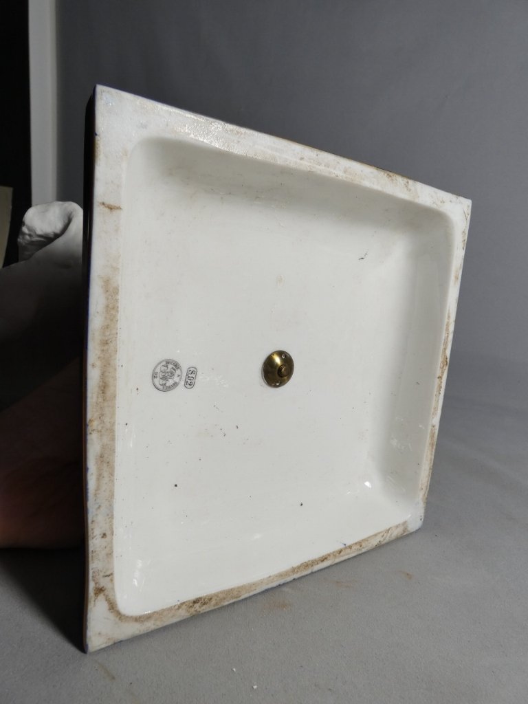 Buste de Sadi Carnot en biscuit de Sèvres signé Cougny et daté 1891, Carnot Sénateur-photo-8