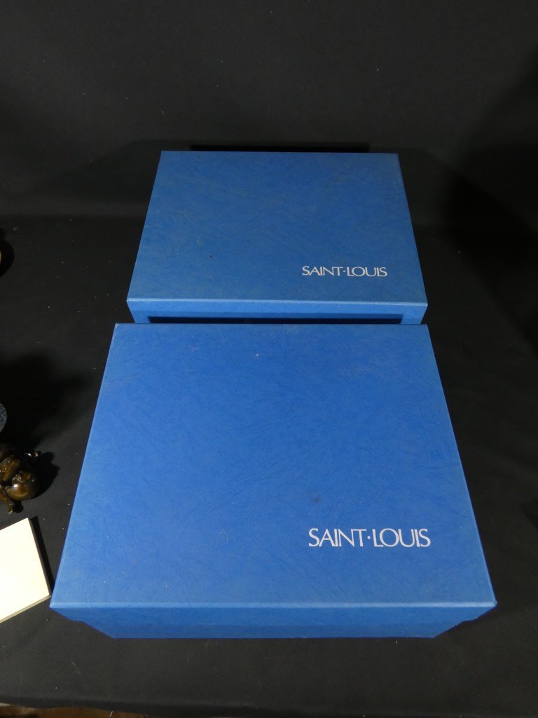 Saint Louis, Set Of Two Crystal Tasting Glasses, 60cl-photo-5