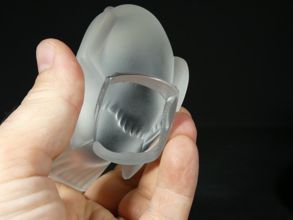 Lalique, Satin-finish Crystal Sparrow Figurine-photo-4