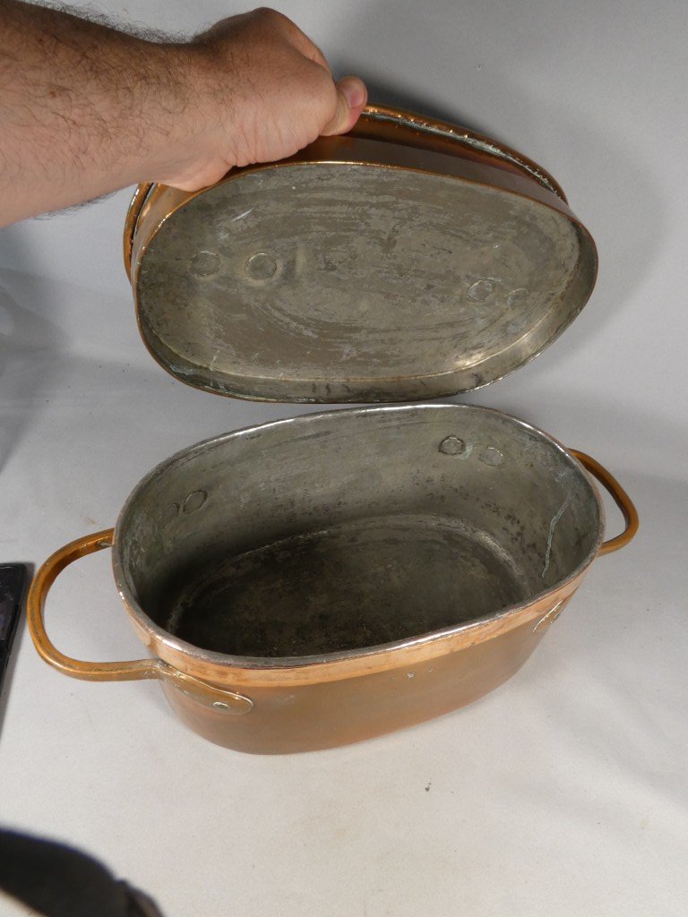 Daubière Copper Pot, 18th Century-photo-3