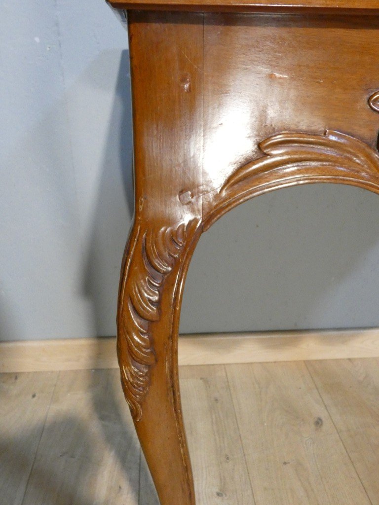 Louis XV-era Mahogany Backgammon Table – 18th Century -photo-6