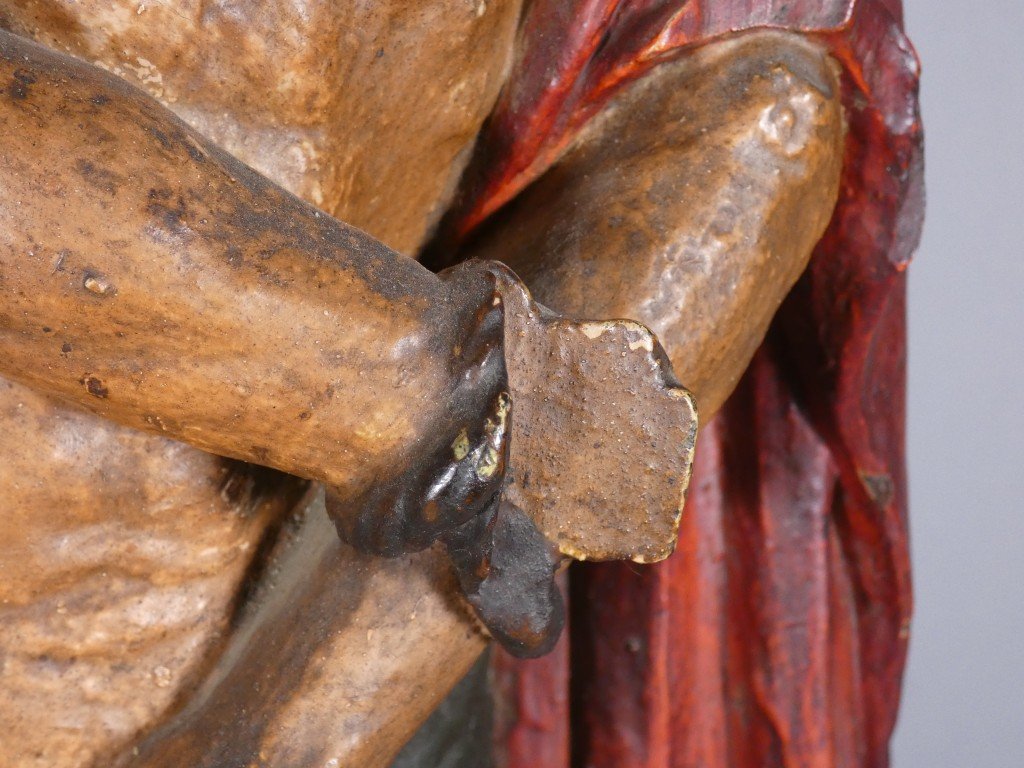 Christ aux outrages, dit Ecce Homo, en bois sculpté et polychromé – vers 1600-photo-4