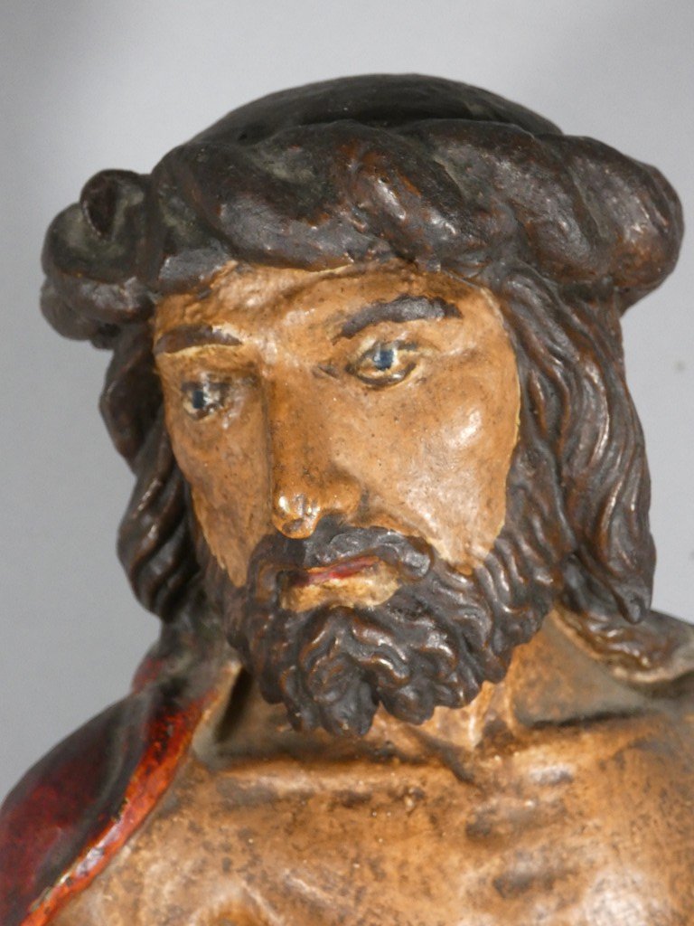 Christ aux outrages, dit Ecce Homo, en bois sculpté et polychromé – vers 1600-photo-5