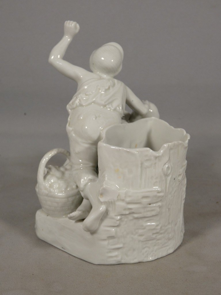 Schäfer & Vater – “la Bagarre” – Porcelain Figurine Set, Circa 1900-photo-2