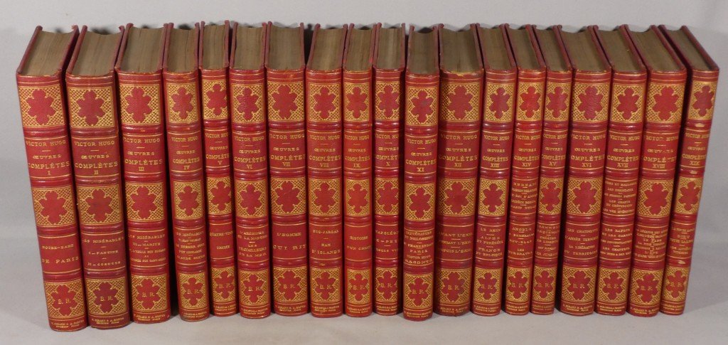 Victor Hugo – Œuvres complètes en 19 volumes – Édition illustrée XIXe siècle-photo-2
