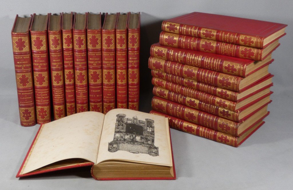 Victor Hugo – Œuvres complètes en 19 volumes – Édition illustrée XIXe siècle