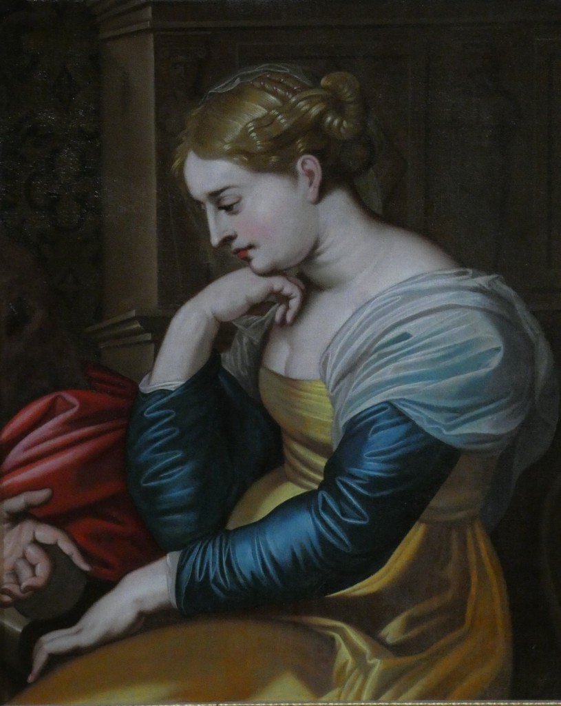 Hélène Fourment, An Allegory Of Melancholy, After The Studio Of Peter Paul Rubens – 18th Century -photo-2