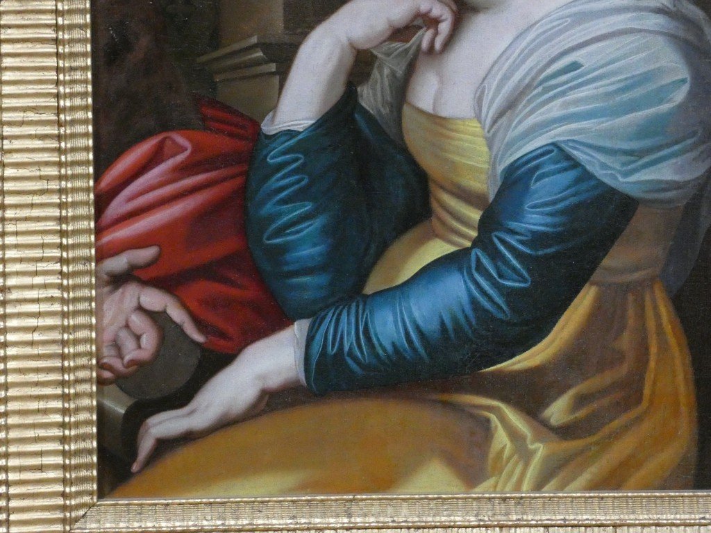 Hélène Fourment, An Allegory Of Melancholy, After The Studio Of Peter Paul Rubens – 18th Century -photo-3
