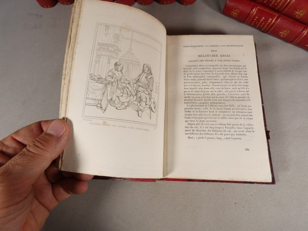 Réveil & Duchesne – Musée de Peinture et de Sculpture – 17 volumes illustrés – 1828-1834-photo-1