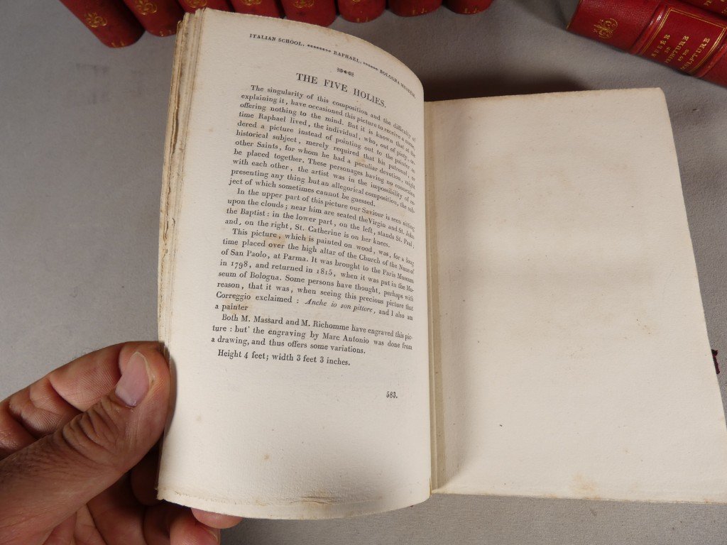 Réveil & Duchesne – Musée de Peinture et de Sculpture – 17 volumes illustrés – 1828-1834-photo-2