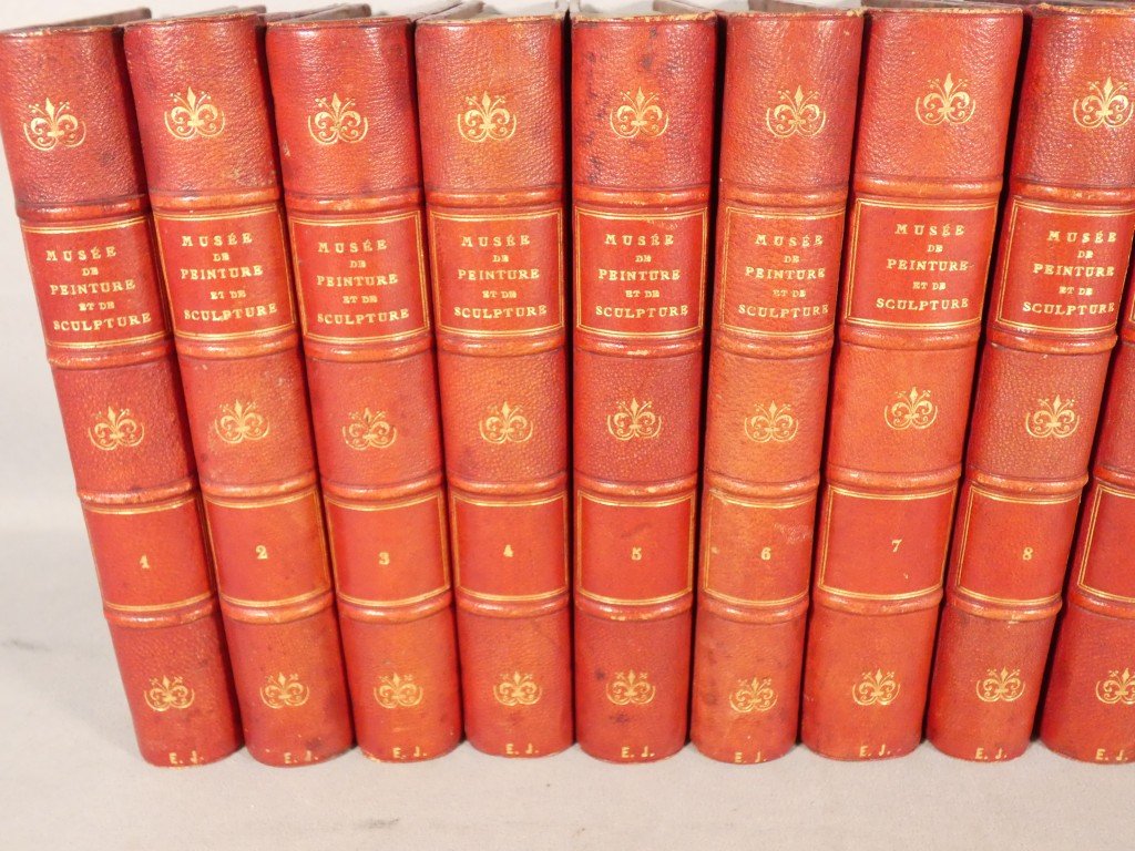 Réveil & Duchesne – Musée de Peinture et de Sculpture – 17 volumes illustrés – 1828-1834-photo-4
