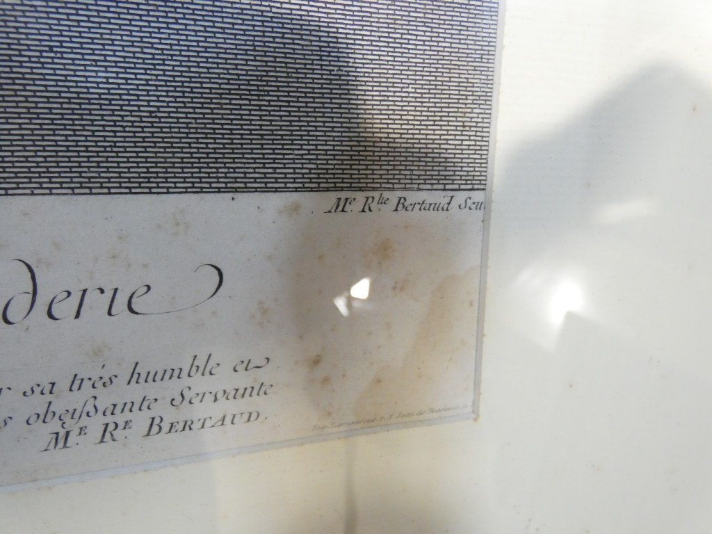Le Rocher percé – Gravure d'après Joseph Vernet par Marie-Rosalie Bertaud – XVIIIe siècle-photo-3