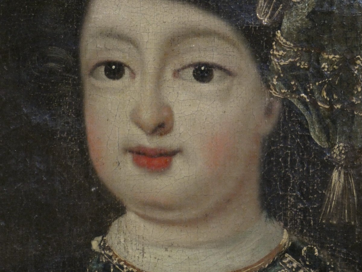 Portrait Of A Young Aristocrat In Ceremonial Attire – European School, Late 17th–early 18th Century-photo-2